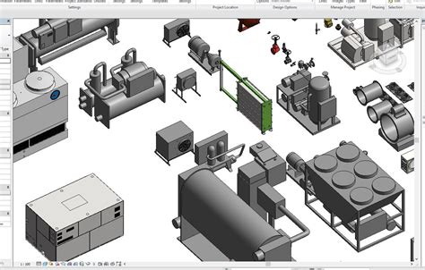 mechanical equipment Revit family